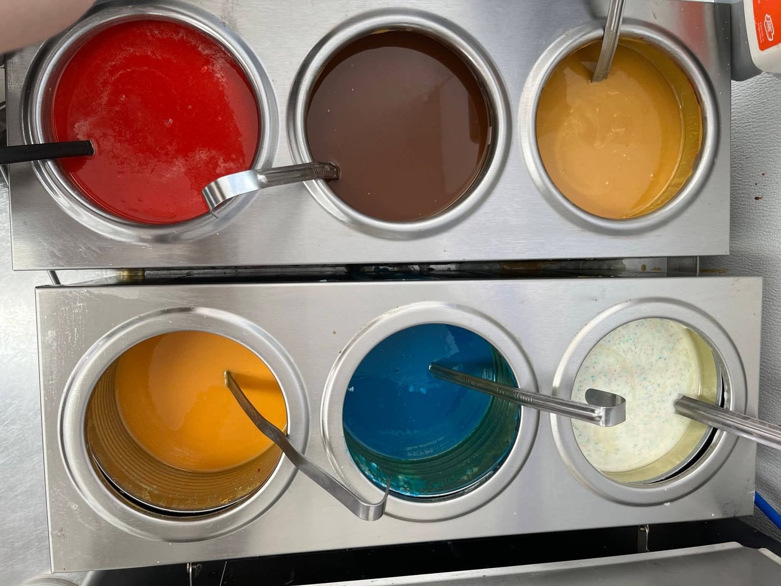 Dip cone flavor options